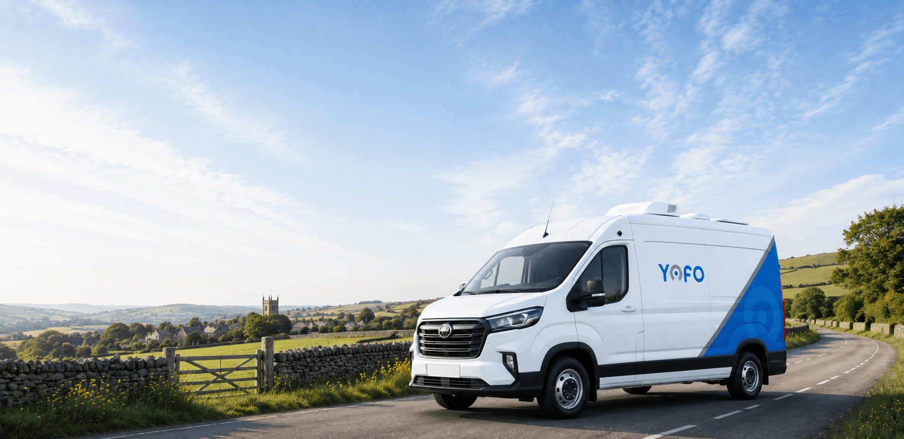 Yofo mobile dental imaging vehicle in a rural community
