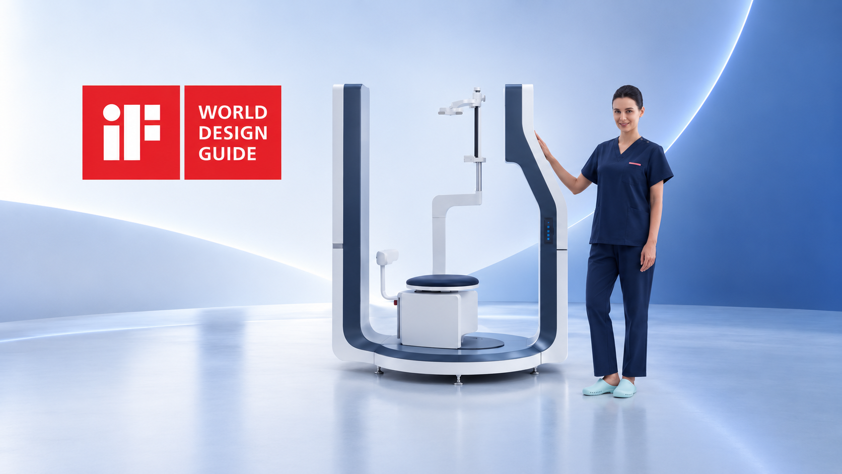 Pirox dental CBCT awarded in the Product Design Medical Healthcare category at the 2021 iF Design Award
